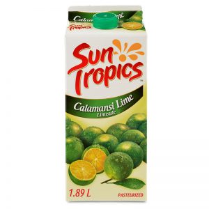 a carton of Sun Tropics Calamansi Limeade