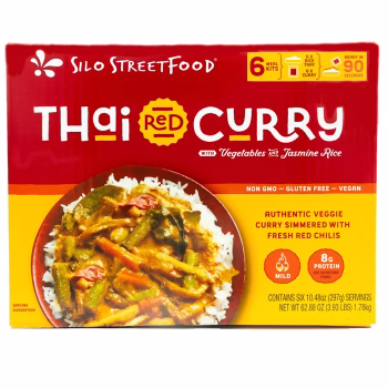 <span>Thai Red Curry</span> with Vegetables and Jasmine Rice